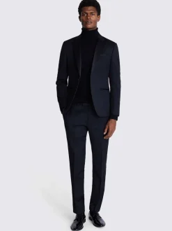 DKNY Veste de smoking Coupe ajustée à revers crantés New