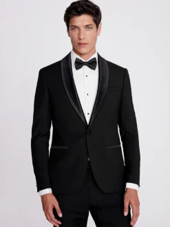 MOSS Veste de smoking slim à revers châle Discount