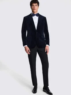 MOSS Veste Coupe ajustée velours Outlet