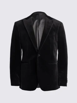 MOSS Veste Coupe ajustée velours