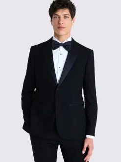 MOSS Vestes de costume Ajusté en laine à revers crantés Online