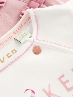 Baker by Ted Baker - Lot de 3 dors-bien vieux rose Sale