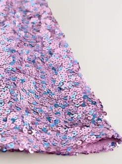 Next vieux rose - Manches d'ange Sequin Robes de fête (3-16yrs) Online