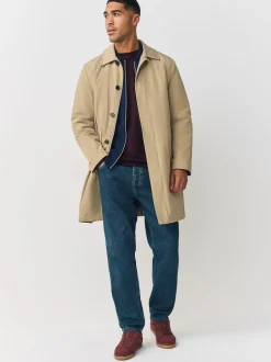 Next - Ajustement régulier - T-shirt à manches longues de cou d'équipage Violet New