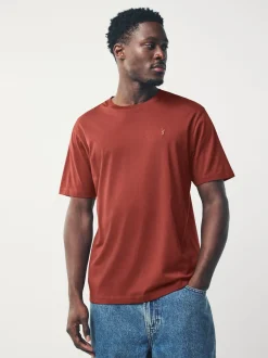 Next - Ajustement régulier - T-shirt 4 Pack Violet / Bleu bleu marine / Orange / Vert Hot