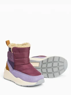 KIDLY by MORI Violet - Bottes de neige matelassées Outlet