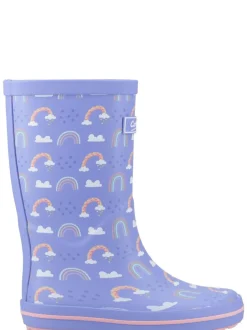 Cotswolds Violet - Bottes Wellington Charlbury Junior