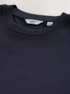 Next - Coupe ample - T-shirt épais Violet Hot