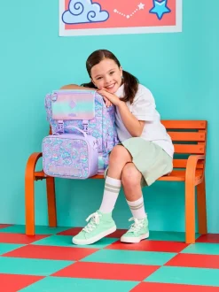 Smiggle Violet - Sac à dos Trailblazer Foldover Attach Hot