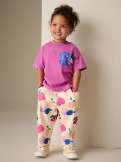 Next Violet - T-shirt à manches courtes et jogging Ensemble baril (3mois-7ans) Online