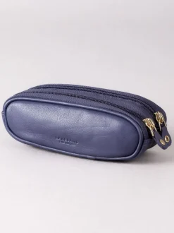 Lakeland Leather - Étui Lakeland en cuir à deux verres Violet Discount