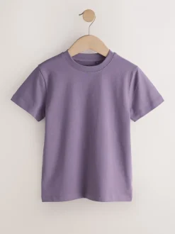 Next - T-shirt Manches courtes (3-16ans) Violet doux Outlet