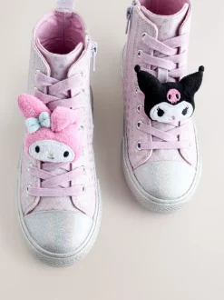 Next Violet Hello Kitty et Friends - Baskets montantes à lacets Clearance