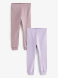 Next Violet lilas - Leggings thermiques (2-16ans) Hot