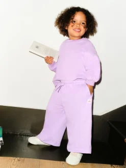 Next - Sweat à col ras du cou (3mths-7yrs) Violet lilas Clearance