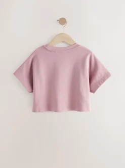 Next Violet lilas - T-shirt Boxy Bows (3-16ans) Clearance