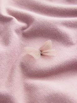 Next Violet lilas - T-shirt Boxy Bows (3-16ans) Clearance