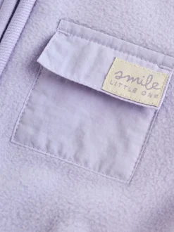 Next Violet lilas - Veste bébé en micropolaire (0mois2ans) Discount