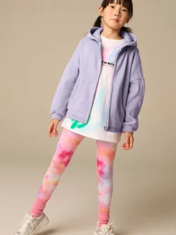 Next - Sweat à capuche zippé (3-16ans) Violet poudré Online