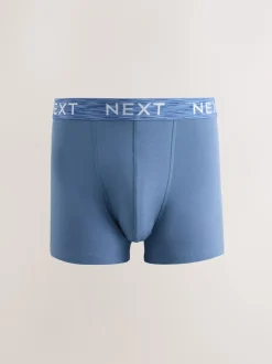 Next Violet/bleu/rouge - Lot de 5 - Boxer en coton riche Online