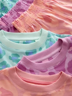 Next Violet/orange - Lot de 3 pyjamas (3-16ans)