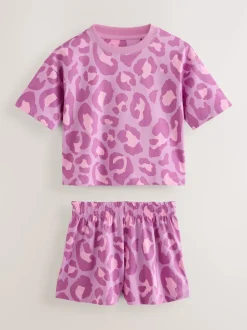 Next Violet/orange - Lot de 3 pyjamas (3-16ans)