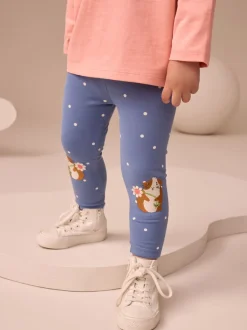 Next Violet/rose - Lot de 3 leggings (3mois-7ans) Clearance