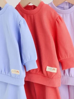 Next Violet/Rose/Bleu - Ensemble 6 pièces pour bébé sweat et jogging (0mois2ans) Best