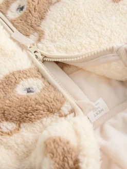 Next Visage Nature d’ours - Veste zippée en polaire (0mois-2ans) Hot