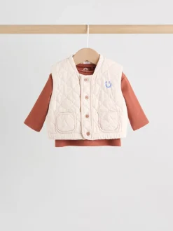 Next Visages neutres - Ensemble Gilet et Leggings bébé (0mois-2ans) Best