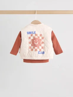 Next Visages neutres - Ensemble Gilet et Leggings bébé (0mois-2ans) Best