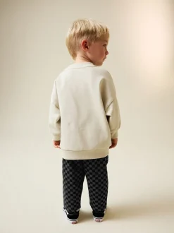 Next Voiture écrue - Ensemble Sweat-shirt et Joggings à Col rond (3mois7ans) (3mois7ans) Clearance