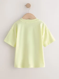 Next Voitures bleu/vert/rouge/orange/jaune - Lot de 5 petits T-shirts graphiques à manches courtes (3mois-7ans) Outlet