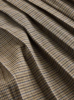 Next Vérification Brown - Jupe courte plissée à enfiler Outlet