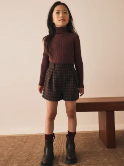 Next Vérification Brown - Short plissé sur le devant (3-16ans) Online