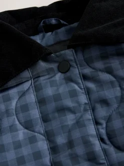 Next Vérification de la Marine - Veste matelassée Résistant à la douche (3-16ans) New