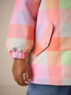 Next Vérification lumineuse - Veste imprimée imperméable (6mois à7ans) Discount