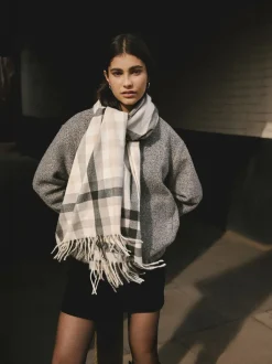 Next Vérification Monochrome - Écharpe épaisse Hot