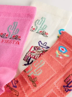 Next Western neutre Texture - Paquet de chaussettes de cheville 3 Best