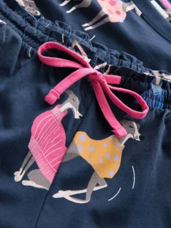 Next Whippet bleu marine - Pyjamas ensemble shorts en 100 % coton Best