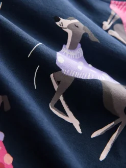 Next Whippet bleu marine - Pyjamas ensemble shorts en 100 % coton Best