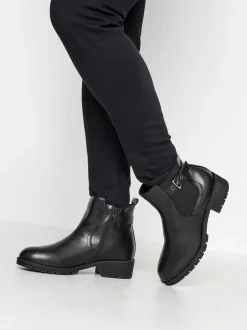 Yours Curve bottines à boucle Outlet