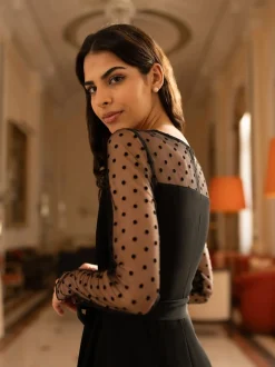 Yumi Point Mesh Extensible Combinaison