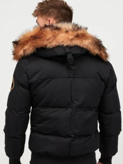 Zavetti Canada Mens Aylmer Bomber Parka Veste Clearance