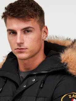 Zavetti Canada Mens Aylmer Bomber Parka Veste Clearance